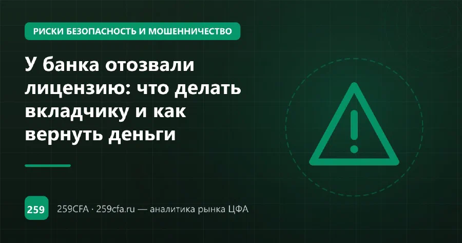 У банка отозвали лицензию: что делать вкладчику и как вернуть деньги