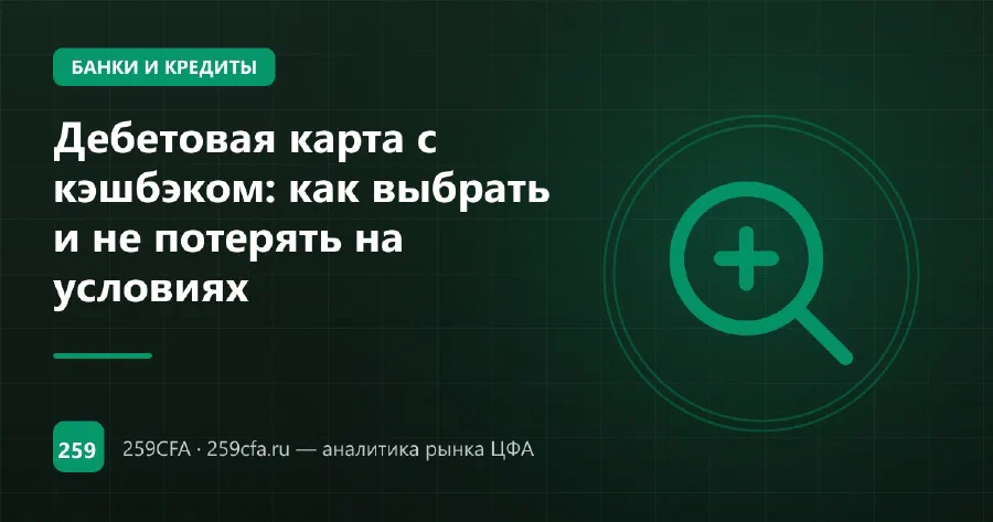 Дебетовая карта с кэшбэком: как выбрать и не потерять на условиях