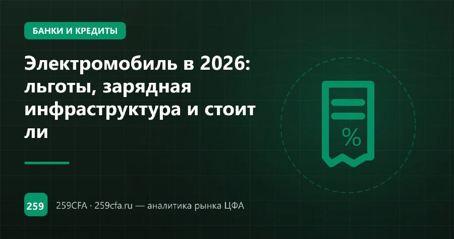 Электромобиль в 2026: льготы, зарядная инфраструктура и стоит ли