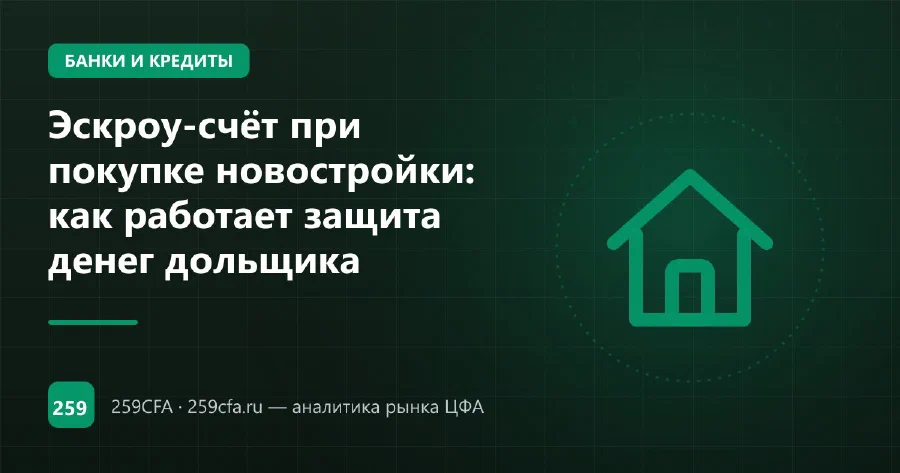Эскроу-счёт при покупке новостройки: как работает защита денег дольщика