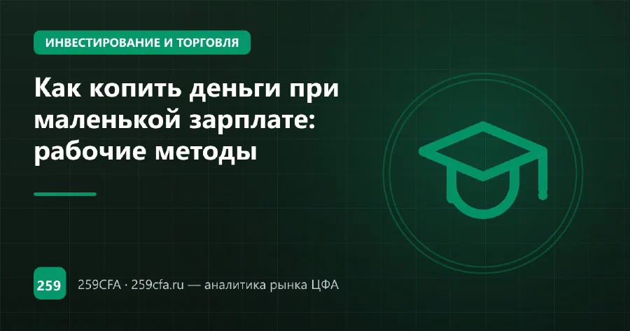 Как копить деньги при маленькой зарплате: рабочие методы