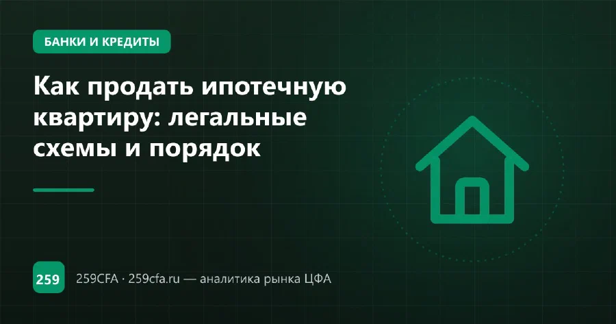 Как продать ипотечную квартиру: легальные схемы и порядок