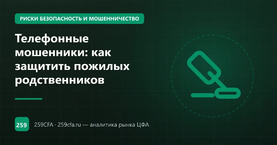 Телефонные мошенники: как защитить пожилых родственников