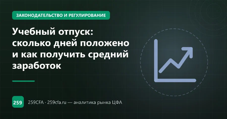 Учебный отпуск: сколько дней положено и как получить средний заработок