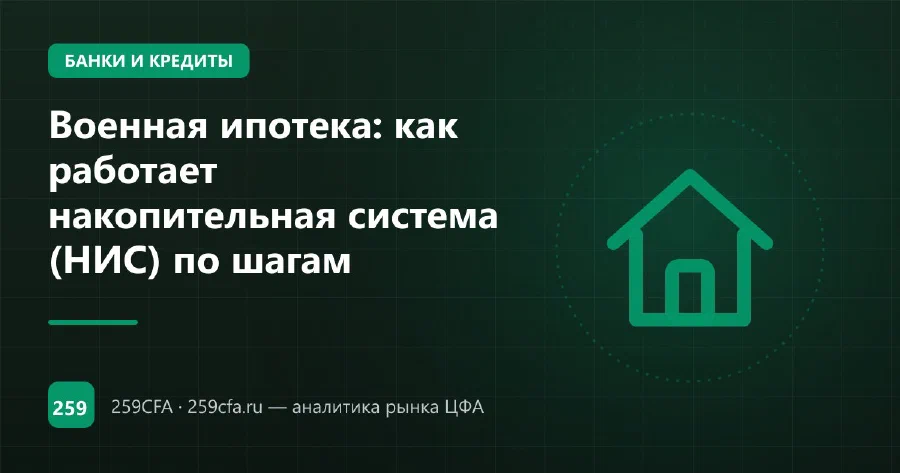 Военная ипотека: как работает накопительная система (НИС) по шагам